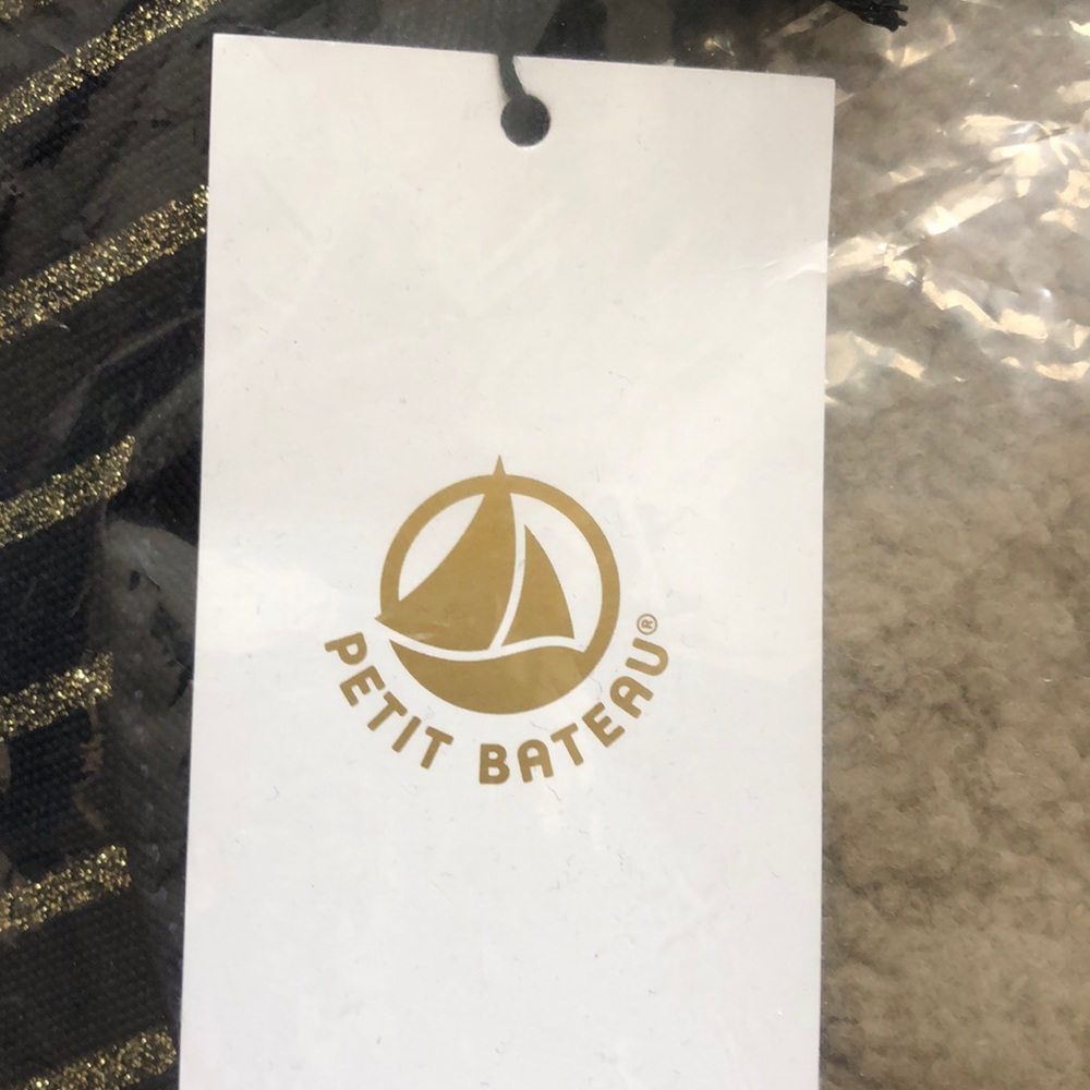 NWT Petit Bateau canvas tote